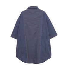 Nora Lily（ノラリリー）の「【Nora Lily】Pattern Clash Panel S/S Shirt（シャツ/ブラウス）」