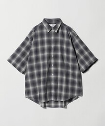 CITEN | ＜CITEN＞ボイルチェックビッグシャツ(シャツ/ブラウス)
