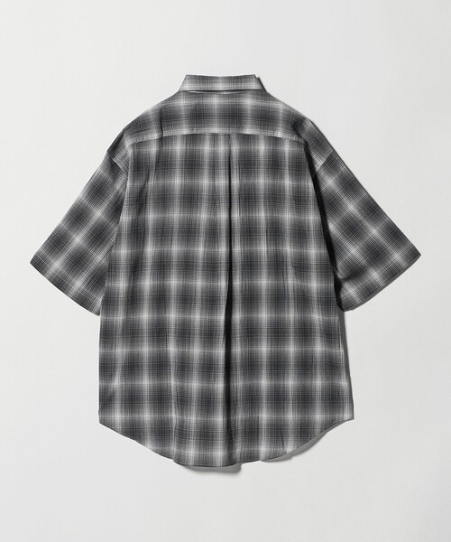 CITEN(シテン)の「<CITEN>ボイルチェックビッグシャツ(シャツ/ブラウス・メンズ・ホワイト・M/L)」の2枚目の写真