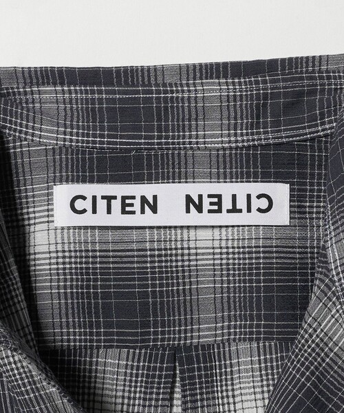 CITEN(シテン)の「<CITEN>ボイルチェックビッグシャツ(シャツ/ブラウス・メンズ・ホワイト・M/L)」の8枚目の写真