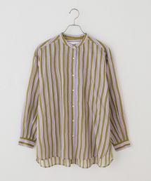 sara mallika（サラ マリカ）の「【SARA MALLIKA/サラマリカ】  Cotton Wave Stripe Print Shi（シャツ/ブラウス）」