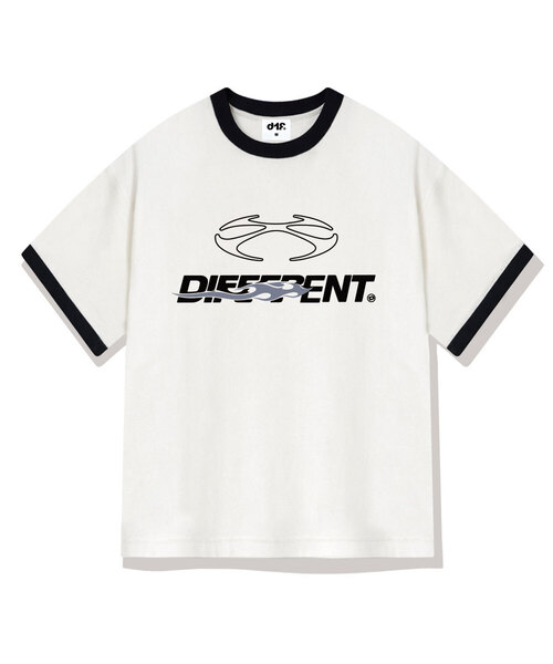 DIIFF（ディフ）の「コアヒートリンガールーズフィット半袖Tシャツ4カラー[DISE_4002]（Tシャツ/カットソー・メンズ・クリーム/アイボリー系2/アイボリー系1/ネイビー・X-LARGE/SMALL/MEDIUM/LARGE）」の3枚目の写真