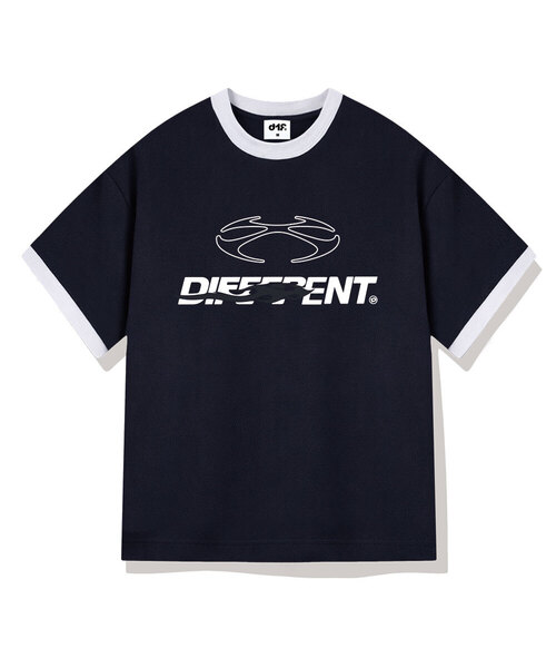 DIIFF（ディフ）の「コアヒートリンガールーズフィット半袖Tシャツ4カラー[DISE_4002]（Tシャツ/カットソー・メンズ・クリーム/アイボリー系2/アイボリー系1/ネイビー・X-LARGE/SMALL/MEDIUM/LARGE）」の4枚目の写真