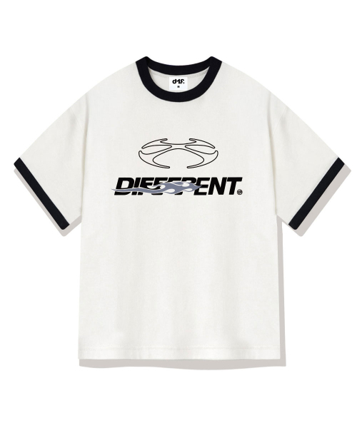 DIIFF（ディフ）の「コアヒートリンガールーズフィット半袖Tシャツ4カラー[DISE_4002]（Tシャツ/カットソー・メンズ・クリーム/アイボリー系2/アイボリー系1/ネイビー・X-LARGE/SMALL/MEDIUM/LARGE）」の6枚目の写真