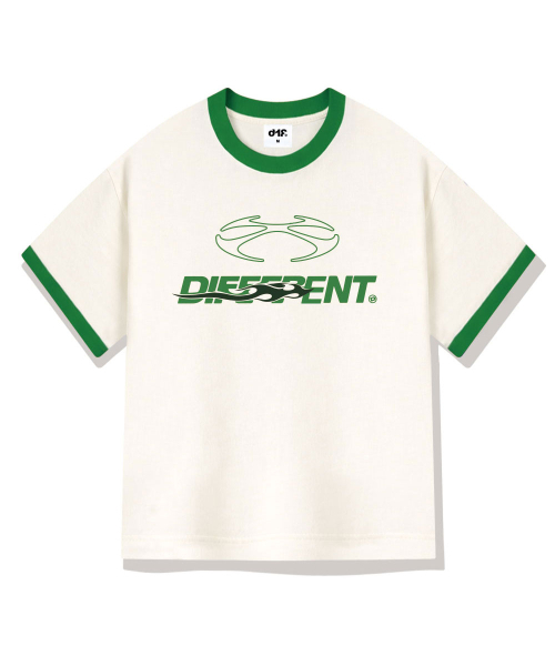 DIIFF（ディフ）の「コアヒートリンガールーズフィット半袖Tシャツ4カラー[DISE_4002]（Tシャツ/カットソー・メンズ・クリーム/アイボリー系2/アイボリー系1/ネイビー・X-LARGE/SMALL/MEDIUM/LARGE）」の7枚目の写真