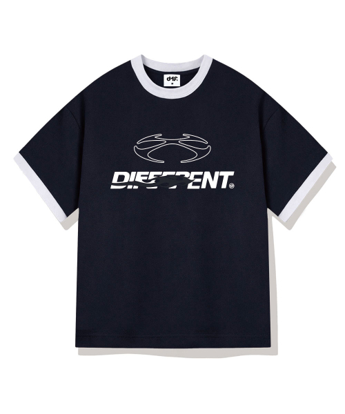 DIIFF（ディフ）の「コアヒートリンガールーズフィット半袖Tシャツ4カラー[DISE_4002]（Tシャツ/カットソー・メンズ・クリーム/アイボリー系2/アイボリー系1/ネイビー・X-LARGE/SMALL/MEDIUM/LARGE）」の8枚目の写真