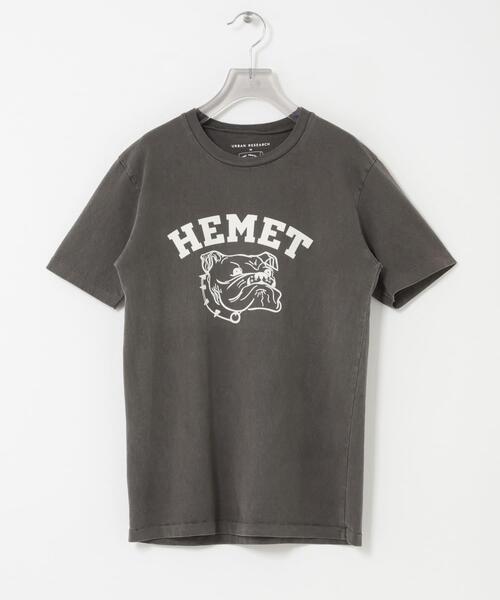 MIXTA（ミクスタ）の「『別注』Mixta×URBAN RESEARCH　HEMET（Tシャツ/カットソー・レディース・キャメル/ナチュラル/スミクロ・SMALL）」の20枚目の写真