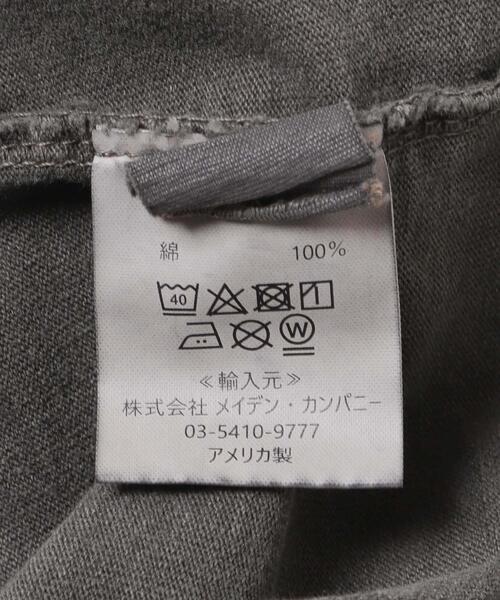 MIXTA（ミクスタ）の「『別注』Mixta×URBAN RESEARCH　HEMET（Tシャツ/カットソー・レディース・キャメル/ナチュラル/スミクロ・SMALL）」の7枚目の写真