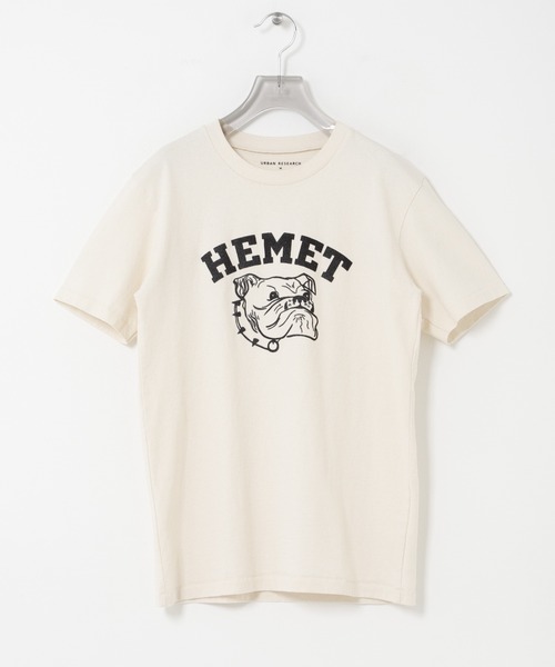 MIXTA(ミクスタ)の「『別注』Mixta×URBAN RESEARCH HEMET(Tシャツ/カットソー・レディース・キャメル/ナチュラル/スミクロ・SMALL)」の19枚目の写真
