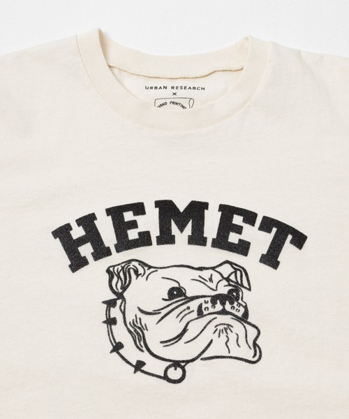 MIXTA(ミクスタ)の「『別注』Mixta×URBAN RESEARCH HEMET(Tシャツ/カットソー・レディース・キャメル/ナチュラル/スミクロ・SMALL)」の20枚目の写真