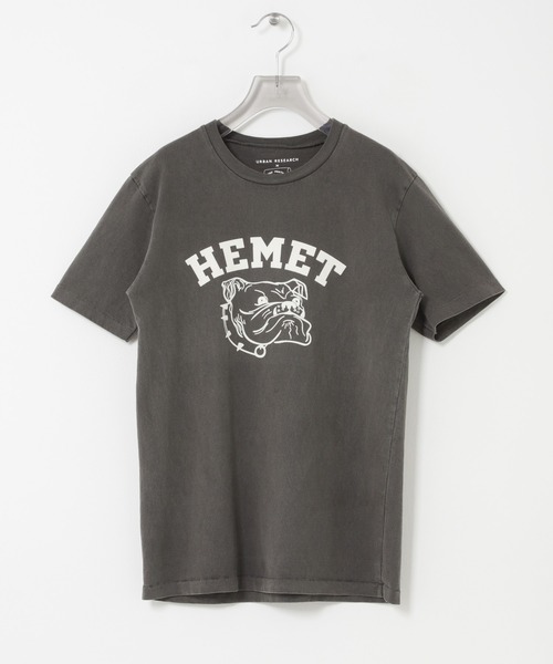 MIXTA(ミクスタ)の「『別注』Mixta×URBAN RESEARCH HEMET(Tシャツ/カットソー・レディース・キャメル/ナチュラル/スミクロ・SMALL)」の21枚目の写真