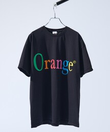 byeA.（バイエー）の「【byeA. / バイエー】NOT APPLE TEE ORANGE / ノットアップルTシャツ / オレンジ / 半袖Tシャツ / ユニセックス（Tシャツ/カットソー）」