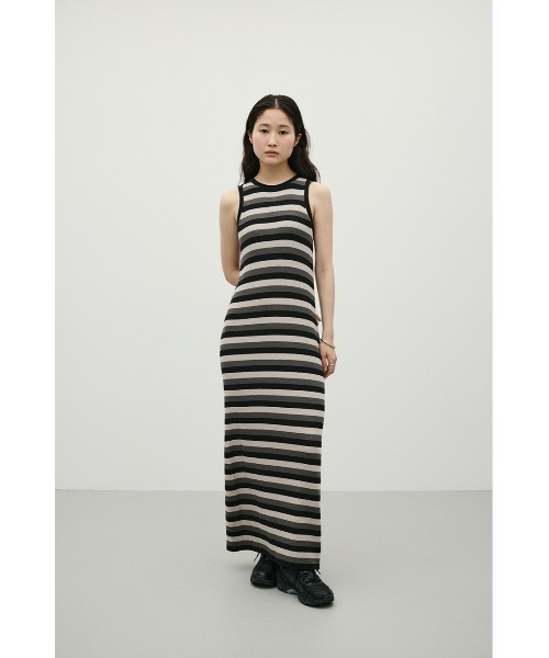 STYLEMIXER(スタイルミキサー)の「リブニットワンピース(ワンピース・レディース・ブラック/グリーン系その他/ブラウン系その他・SMALL/MEDIUM)」の8枚目の写真