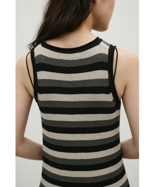 STYLEMIXER(スタイルミキサー)の「リブニットワンピース(ワンピース・レディース・ブラック/グリーン系その他/ブラウン系その他・SMALL/MEDIUM)」の11枚目の写真