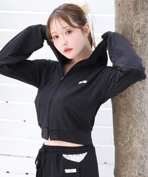 セール】【LA PEAU DE GEM】knit hoodie/ニットフーディ（パーカー