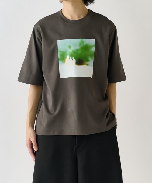 Lui's(ルイス)の「out of focus Tシャツ / Sunset(Tシャツ/カットソー・メンズ・ブラック/チャコールグレー/ホワイト・S/M)」の3枚目の写真