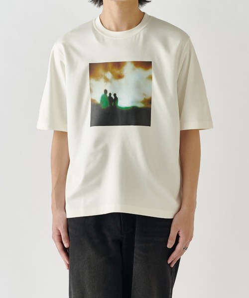 Lui's(ルイス)の「out of focus Tシャツ / Sunset(Tシャツ/カットソー・メンズ・ブラック/チャコールグレー/ホワイト・S/M)」の12枚目の写真