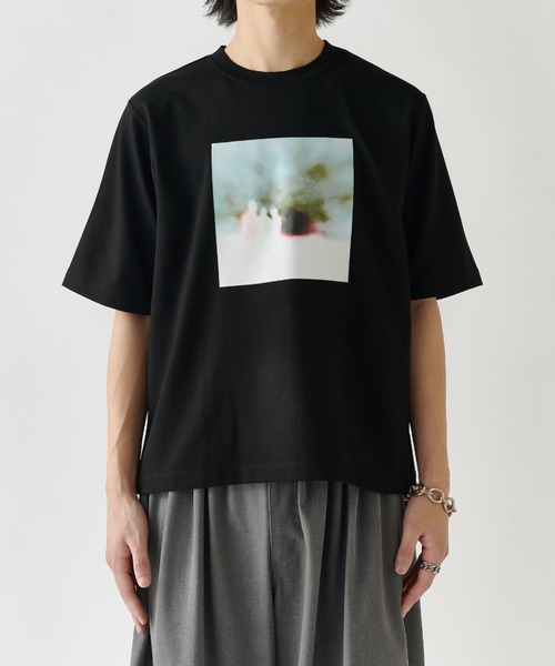 Lui's(ルイス)の「out of focus Tシャツ / Sunset(Tシャツ/カットソー・メンズ・ブラック/チャコールグレー/ホワイト・S/M)」の19枚目の写真