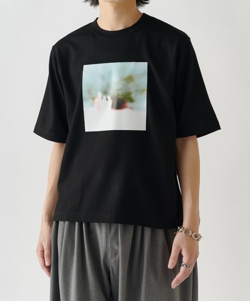 Lui's(ルイス)の「out of focus Tシャツ / Sunset(Tシャツ/カットソー・メンズ・ブラック/チャコールグレー/ホワイト・S/M)」の20枚目の写真