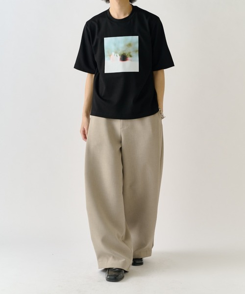 Lui's(ルイス)の「out of focus Tシャツ / Sunset(Tシャツ/カットソー・メンズ・ブラック/チャコールグレー/ホワイト・S/M)」の11枚目の写真