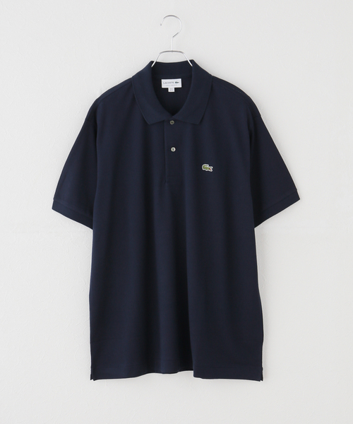 LACOSTE（ラコステ）の「【LACOSTE / ラコステ】 L1212LJ-99（ポロシャツ・レディース・ベージュ/ネイビー/ブラウン・X-LARGE）」の3枚目の写真