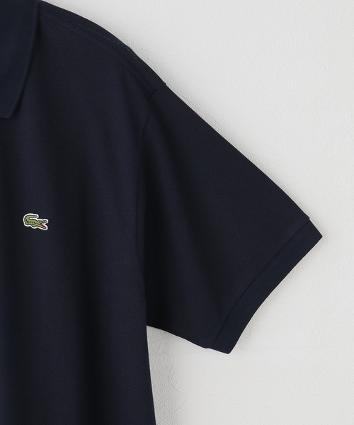 LACOSTE（ラコステ）の「【LACOSTE / ラコステ】 L1212LJ-99（ポロシャツ・レディース・ベージュ/ネイビー/ブラウン・X-LARGE）」の5枚目の写真