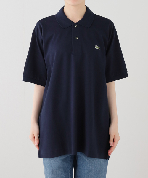 LACOSTE（ラコステ）の「【LACOSTE / ラコステ】 L1212LJ-99（ポロシャツ・レディース・ベージュ/ネイビー/ブラウン・X-LARGE）」の12枚目の写真