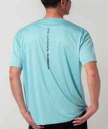 (SA) 軽量 ストレッチ ロゴ 半袖 Tシャツ