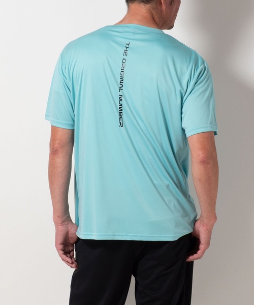 BAYBLO(ベイブロ)の「(SA) 軽量 ストレッチ ロゴ 半袖 Tシャツ(Tシャツ/カットソー・メンズ・ホワイト/ネイビー/ミント/ブラック・L/M/LL)」の13枚目の写真