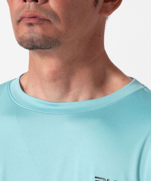 BAYBLO(ベイブロ)の「(SA) 軽量 ストレッチ ロゴ 半袖 Tシャツ(Tシャツ/カットソー・メンズ・ホワイト/ネイビー/ミント/ブラック・L/M/LL)」の19枚目の写真
