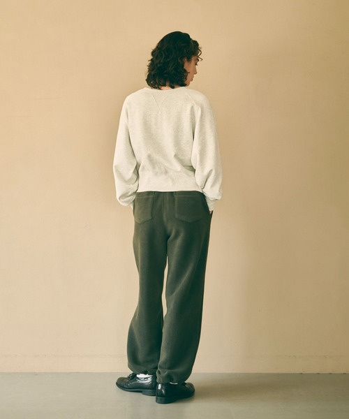 kha:ki(カーキ)の「「KHA:KI / カーキ」2WAY SWEAT SHIRT(Tシャツ/カットソー・レディース・ピンク/ブラウン/アッシュグレー/ブラック・FREE)」の10枚目の写真