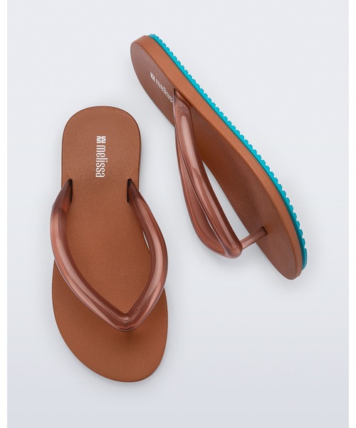 melissa(メリッサ)の「MELISSA FLIP FLOP AIRFLOW AD(サンダル・レディース・ブラック/ピンク/ホワイト/サックスブルー/オレンジ/ブラウン・39/38/37/35-36)」の3枚目の写真