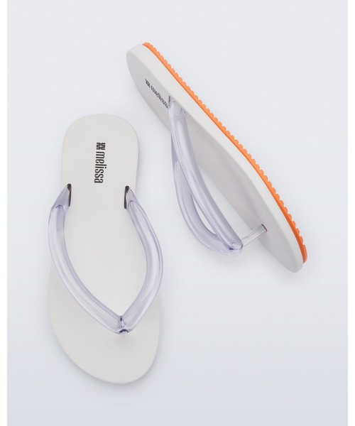 melissa(メリッサ)の「MELISSA FLIP FLOP AIRFLOW AD(サンダル・レディース・ブラック/ピンク/ホワイト/サックスブルー/オレンジ/ブラウン・39/38/37/35-36)」の1枚目の写真