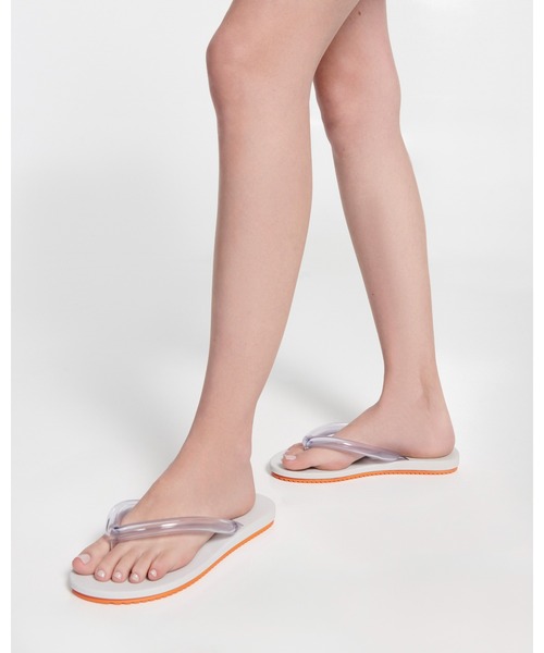 melissa(メリッサ)の「MELISSA FLIP FLOP AIRFLOW AD(サンダル・レディース・ブラック/ピンク/ホワイト/サックスブルー/オレンジ/ブラウン・39/38/37/35-36)」の20枚目の写真