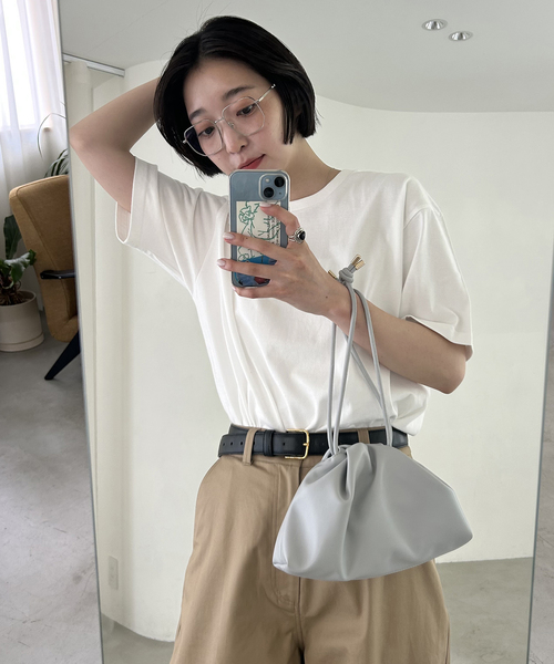 SCREEN STARS(スクリーンスターズ)の「SCREEN STARS/スクリーンスターズ SLOBE別注 ニュースペーパーTEE(Tシャツ/カットソー・レディース・アイボリー/ホワイト・FREE)」の10枚目の写真