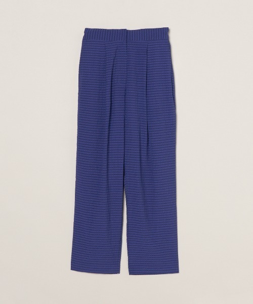 three dots(スリードッツ)の「ヴェールプレイド パンツ(その他パンツ・レディース・ブラック/ブルー/オフホワイト・MEDIUM/SMALL)」の4枚目の写真