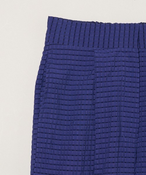 three dots(スリードッツ)の「ヴェールプレイド パンツ(その他パンツ・レディース・ブラック/ブルー/オフホワイト・MEDIUM/SMALL)」の7枚目の写真