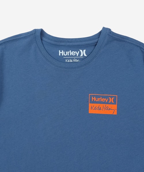 Hurley (ハーレー)の「【Hurley:ハーレー】キース・ヘリング シースケープ ショートスリーブ Tシャツ バックプリント KH SEASCAPE SS(Tシャツ/カットソー・メンズ・ブルー・X-LARGE/SMALL/MEDIUM/LARGE)」の3枚目の写真