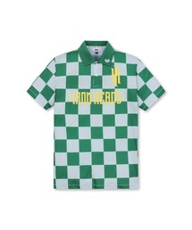 MENS チェッカーパターンポロ