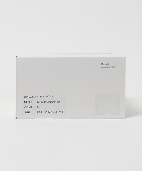 BEAUTY&YOUTH UNITED ARROWS(ビューティーアンドユースユナイテッドアローズ)の「スタンダード レザー スニーカー ウォータープルーフ(スニーカー・メンズ・その他1・7/10/8/9)」の2枚目の写真