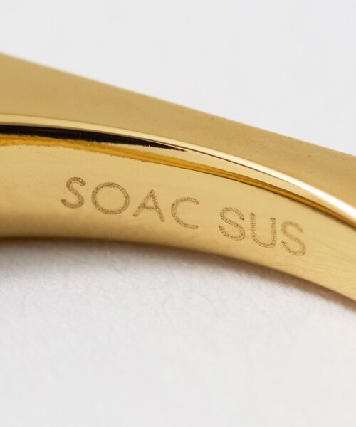 SOAC(ソーク)の「<SOAC>Rook リング(リング・レディース・ゴールド/シルバー・11)」の14枚目の写真
