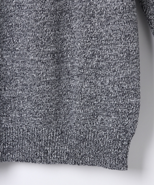 RAGEBLUE(レイジブルー)の「ケーブルキリカエニットクルー/715912(ニット/セーター・メンズ・ブルー/ホワイト/ダークグレー/ブルー系その他・LARGE/MEDIUM)」の7枚目の写真