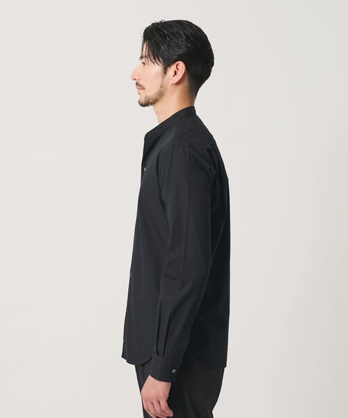 BEAUTY&YOUTH UNITED ARROWS(ビューティーアンドユースユナイテッドアローズ)の「【WEB限定 WARDROBE SMART】コットン バンドカラー スキッパー シャツ(シャツ/ブラウス・メンズ・コバルトブルー/ホワイト/ブラック/その他1・S/M/L/XL)」の19枚目の写真