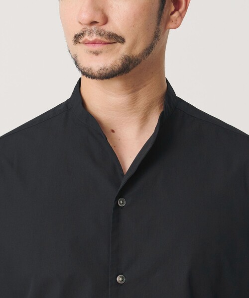 BEAUTY&YOUTH UNITED ARROWS(ビューティーアンドユースユナイテッドアローズ)の「【WEB限定 WARDROBE SMART】コットン バンドカラー スキッパー シャツ(シャツ/ブラウス・メンズ・コバルトブルー/ホワイト/ブラック/その他1・S/M/L/XL)」の21枚目の写真