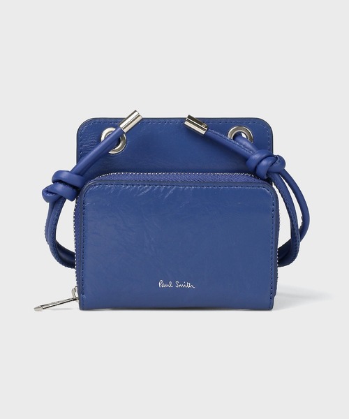Paul Smith(ポールスミス)の「スレートフォールド カード&コインケース【463001 P301】(コインケース・メンズ・ブラック/グレイッシュベージュ/ブルー・FREE)」の1枚目の写真
