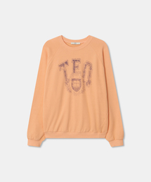 TEQ print t-shirt / ORANGE