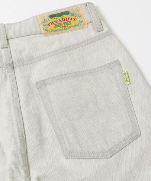 PICCADILLY(ピカデリー)の「『別注』PICCADILLY×URBAN RESEARCH デニムストレートパンツ(デニムパンツ・レディース・ライトインディゴブルー/グレー系その他・40/38/36)」の9枚目の写真