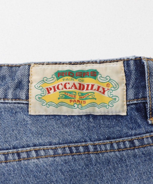 PICCADILLY（ピカデリー）の「『別注』PICCADILLY×URBAN RESEARCH　デニムストレートパンツ（その他パンツ・レディース・ライトインディゴブルー/グレー系その他・40/38/36）」の6枚目の写真