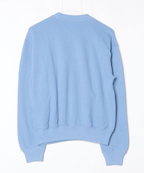 POLO RALPH LAUREN(ポロ ラルフ ローレン)の「フリース ロゴ クルーネック(スウェット・レディース・ブルー・S/M/XS)」の4枚目の写真