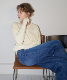 Feather V Knit_Lemon